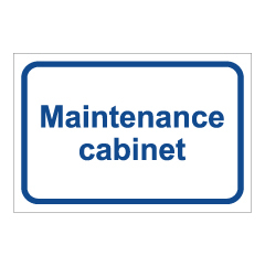 תמונה של שלט - Maintenance cabinet