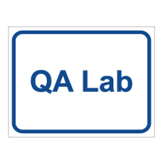 שלט - QA LAB
