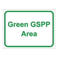 שלט - Green GSPP Area