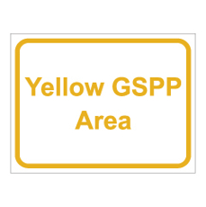 שלט - Yellow GSPP Area