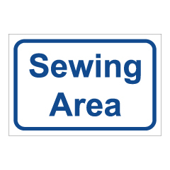 תמונה של שלט - Sewing Area