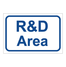שלט - R&D Area