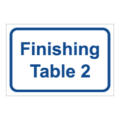 תמונה של שלט - finishing table 2