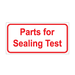 תמונה של שלט - Parts for Sealing Test