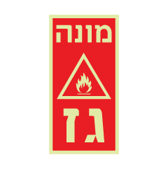 תמונה של שלט פולט אור - מונה גז