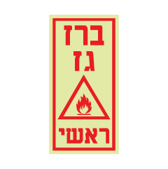 תמונה של שלט פולט אור - ברז גז ראשי