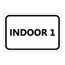 שלט - INDOOR 1