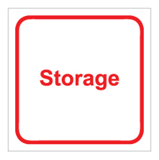 שלט - STORAGE