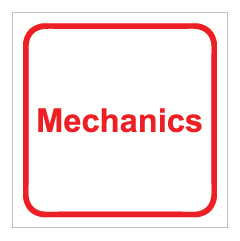 תמונה של שלט - MECHANICS