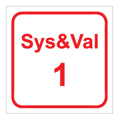 תמונה של שלט - SYS & VAL 1