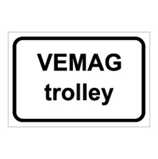 שלט - VEMAG TROLLEY