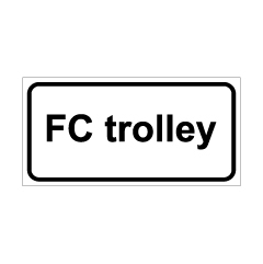 תמונה של שלט - FC TROLLEY