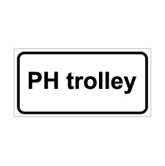 תמונה של שלט - PH TROLLEY