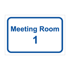 שלט - 1- Meeting Room