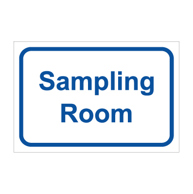 תמונה של שלט - Sampling Room