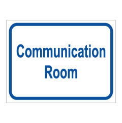 תמונה של שלט - Communication Room