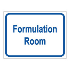 שלט - Formulation Room