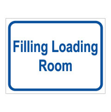 שלט - Filling Loading Room