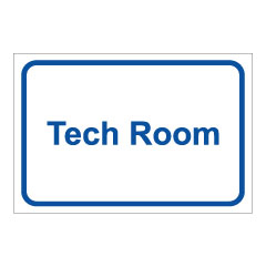 תמונה של שלט - Tech Room