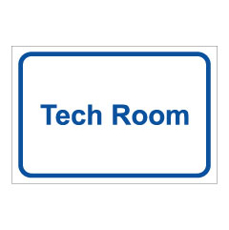 שלט - Tech Room