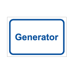 תמונה של שלט - GENERATOR