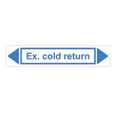 מדבקה - EX. COLD RETURN