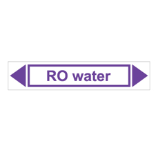 מדבקה - RO WATER