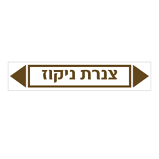 מדבקה - צנרת ניקוז
