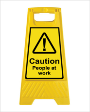 מעמד - CAUTION - PEOPLE AT WORK