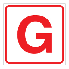 שלט - אות G