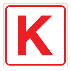 שלט - אות K