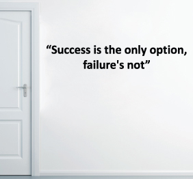 מדבקת קיר - Success