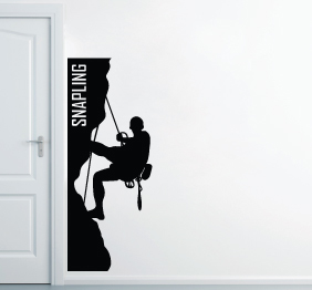 מדבקת קיר - סנפלינג 
