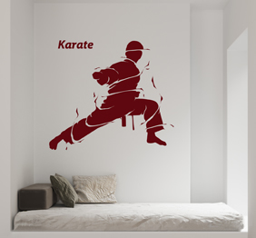 מדבקת קיר - קראטה 2026