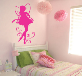 מדבקת קיר - פיית הבלט