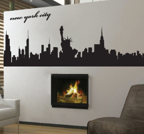 מדבקת קיר - ניו יורק סיטי