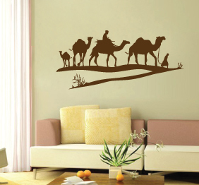 מדבקת קיר - סהרה