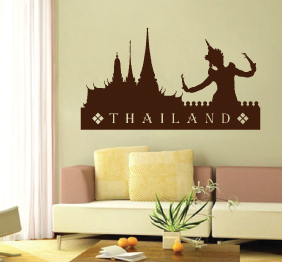 מדבקת קיר - תאילנד
