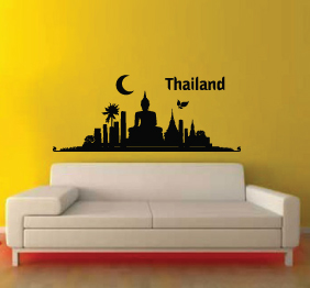 מדבקת קיר - תאילנד