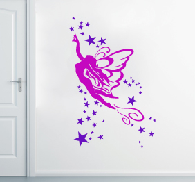 מדבקת קיר - פיית הכוכבים