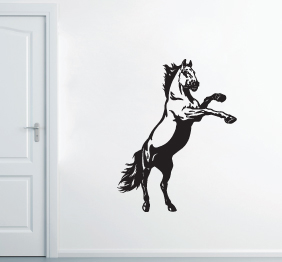 מדבקת קיר - הסייח השחור