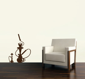 מדבקת קיר - נרגילה