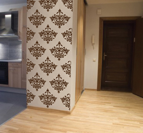 מדבקת קיר דמוי טפט