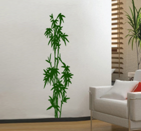 מדבקת קיר - במבוק גבוה