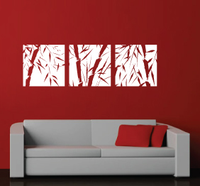 מדבקת קיר - במבוק בחלקים