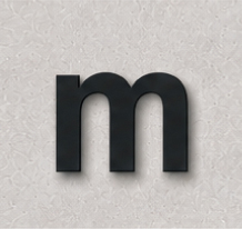 m